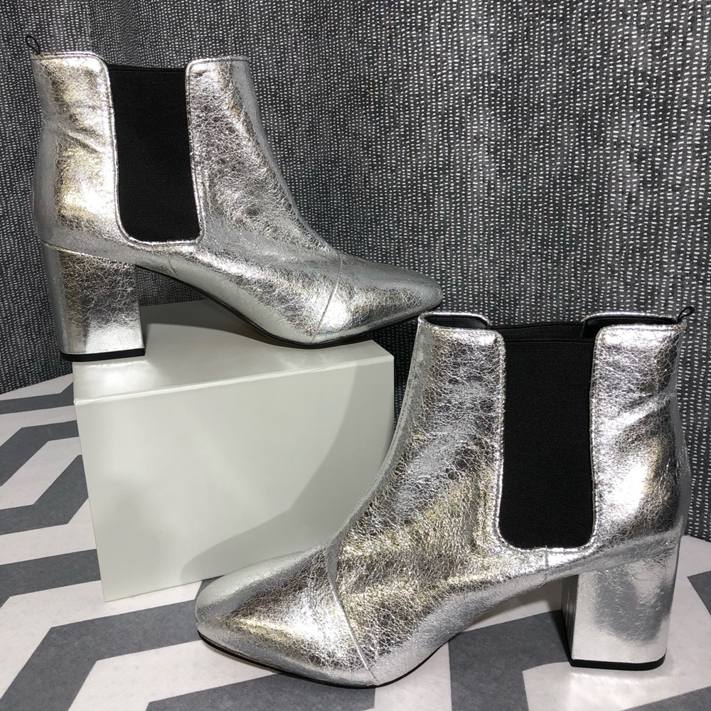 H&M Silver Boots